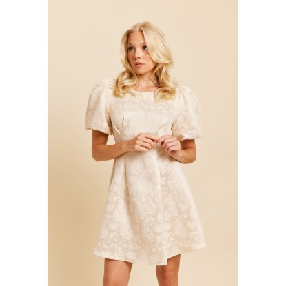 She got it dress - Golden flowers