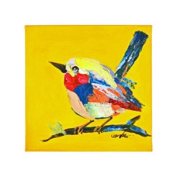 Canvas Birdy, gul